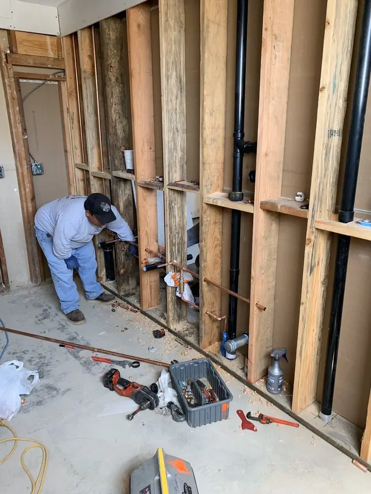 Commercial rough-in plumbing for Water Heater Replacement in Morgantown